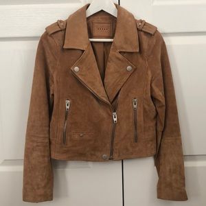 BlankNYC Suede Moto Jacket